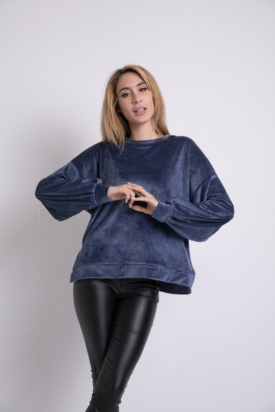 Μπλούζα βελούδο