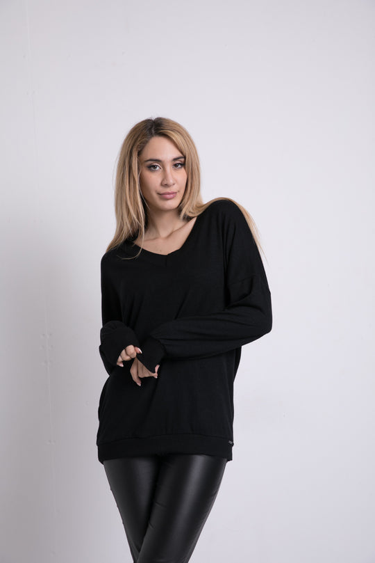 Γυναικεία μπλούζα πλεκτή