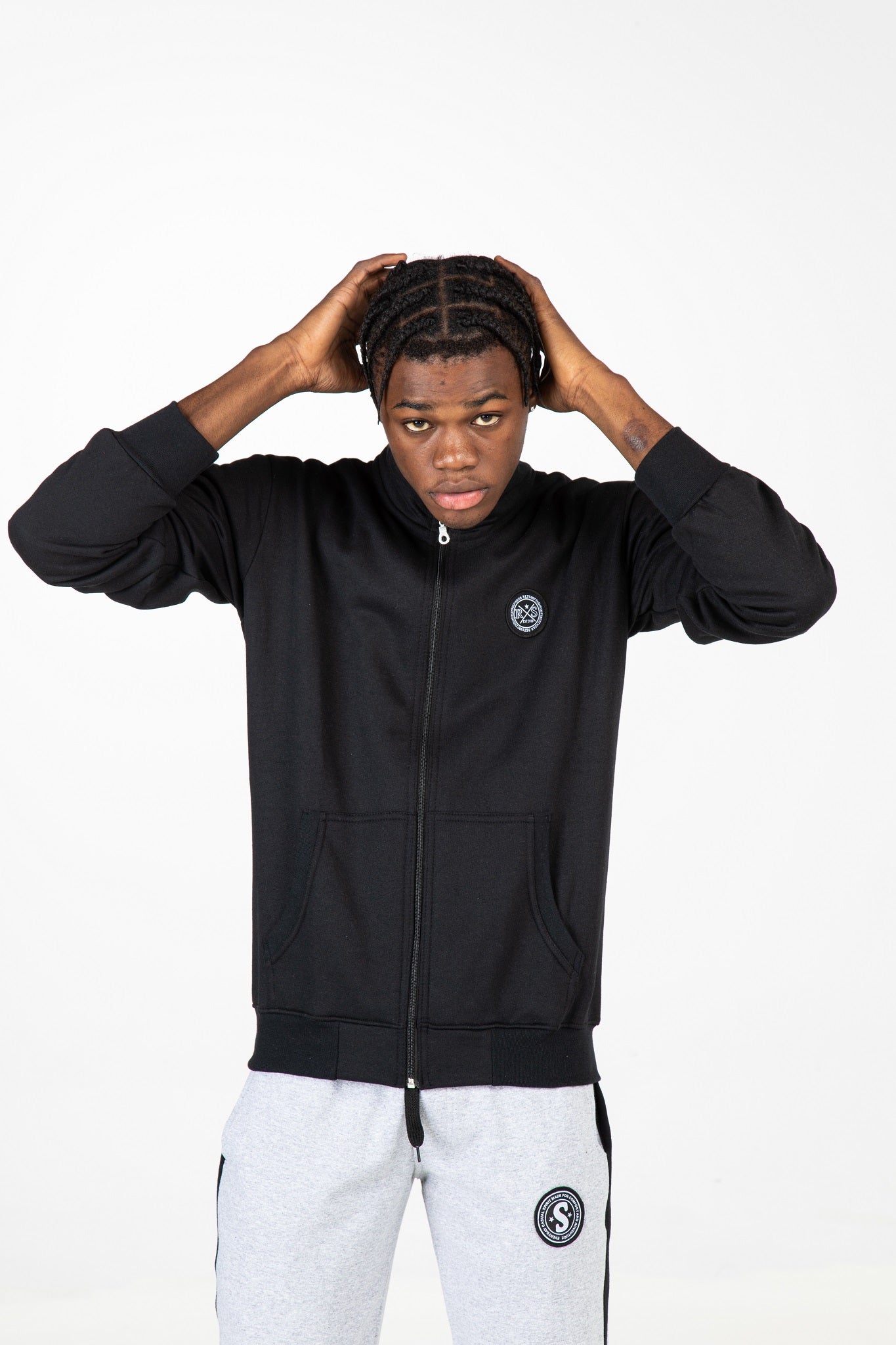 Ανδρικό φούτερ με φερμουάρ